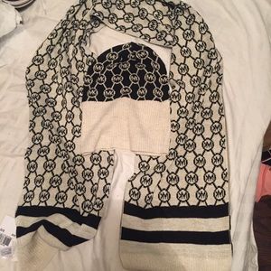 Micheal Kors hat and scarf